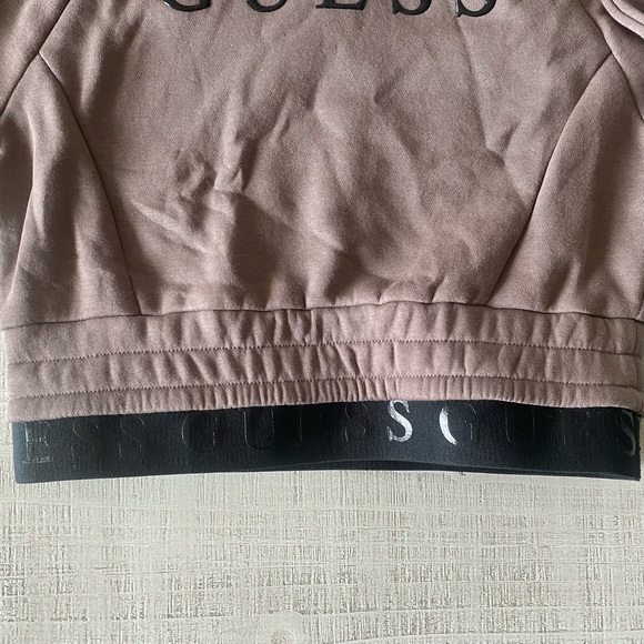 Guess Cropped Logo Hoodie [NWT] - Picture 4 of 9